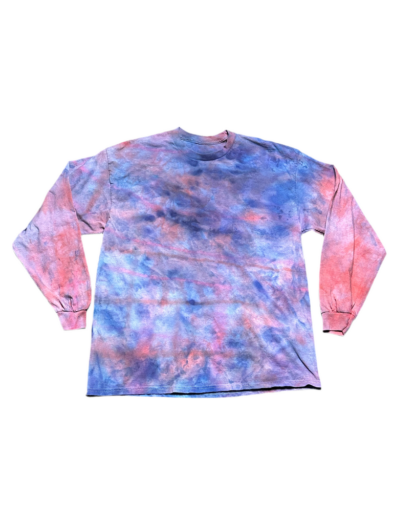 SOLD OUT THANK YOU - ALR USA farmed Hand Dyed Unisex Long Sleeve Shirt in Rad Plaid