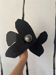 Black Small Simple Flower Aronomink Lamp