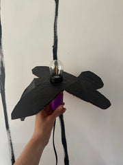 Black Small Simple Flower Aronomink Lamp