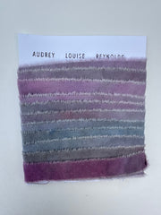 ALR Flowers, Indigo, and Bio Black Ribbon