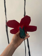 Red Small Simple Flower Aronomink Lamp