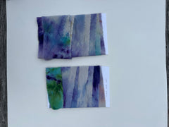 ALR Flowers, Indigo, and Bio Black Ribbon