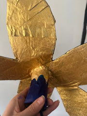 Eggplant Medium Simple Flower Aronomink Lamp