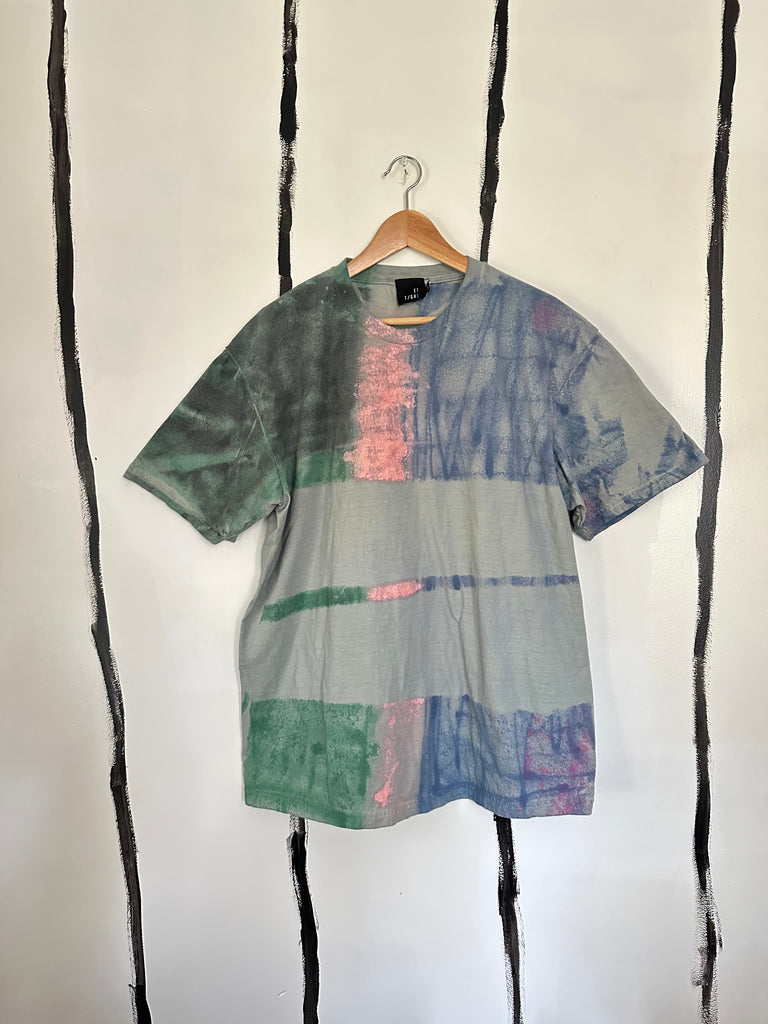 Sold Out Thank you!!! ALR Oversized Honduran Cotton Unisex Airbrush Stripes
