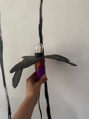 Black Small Simple Flower Aronomink Lamp