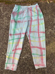 ALR Unisex Rad Plaid Straight Leg Cotton Sweatpants