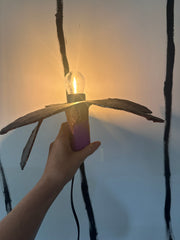 Black Small Simple Flower Aronomink Lamp