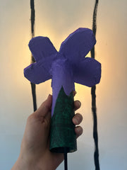 Ecru Extra Small Simple Flower Aronomink Lamp