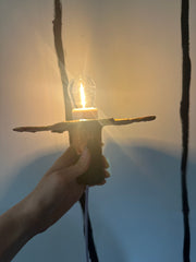 Extra Small Gold Simple Flower Aronomink Lamp