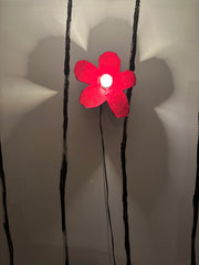 Red Small Simple Flower Aronomink Lamp