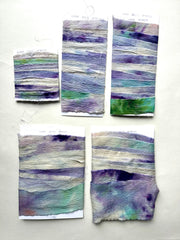 ALR Flowers, Indigo, and Bio Black Ribbon