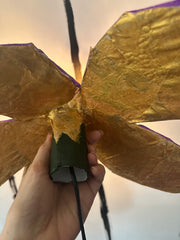 Purple Medium Simple Flower Aronomink Lamp