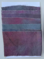 ALR Flowers, Indigo, and Bio Black Ribbon