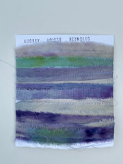 ALR Flowers, Indigo, and Bio Black Ribbon