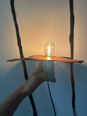 Bronze Small Simple Flower Aronomink Lamp