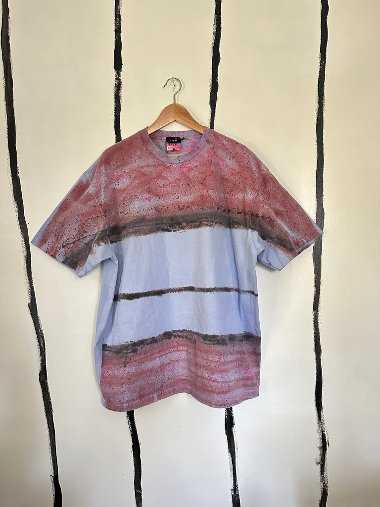 ALR Oversized Honduran Cotton Unisex Airbrush Stripes