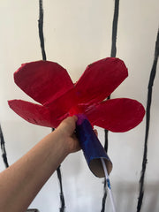 Gold Medium Simple Flower Aronomink Lamp