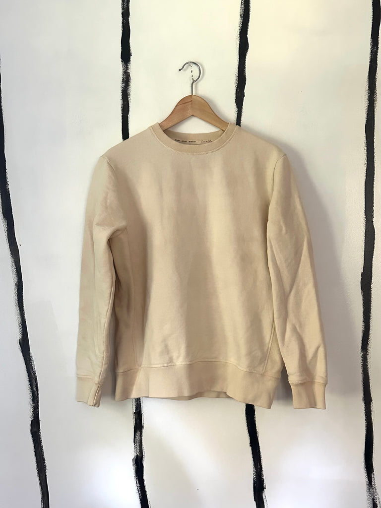 Bark dyed Ecru Sold Out! New for AW26/27 ALR Organic Cotton Crewneck Sweatshirt