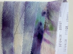 ALR Flowers, Indigo, and Bio Black Ribbon
