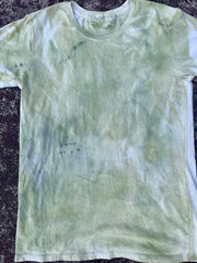 ALR fitted Egyptian Cotton shirt in Greens