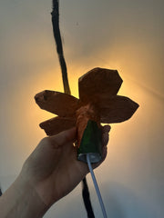 Extra Small Gold Simple Flower Aronomink Lamp