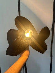 Black Small Simple Flower Aronomink Lamp