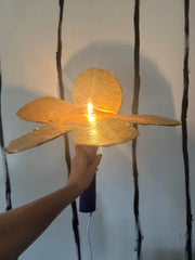 Gold Medium Simple Flower Aronomink Lamp