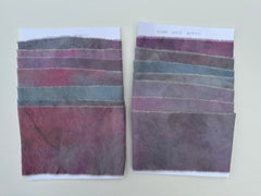 ALR Flowers, Indigo, and Bio Black Ribbon
