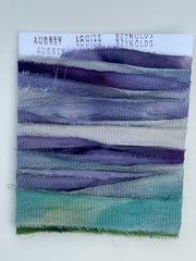 ALR Flowers, Indigo, and Bio Black Ribbon