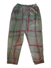 ALR Unisex Rad Plaid Straight Leg Cotton Sweatpants