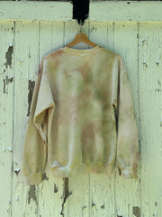 Sold out! Moss Hand Dyed Diamond Crewneck