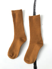 natural tan cashmere socks
