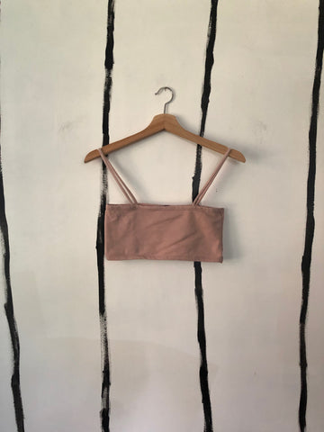 natural fabric dyed bralette