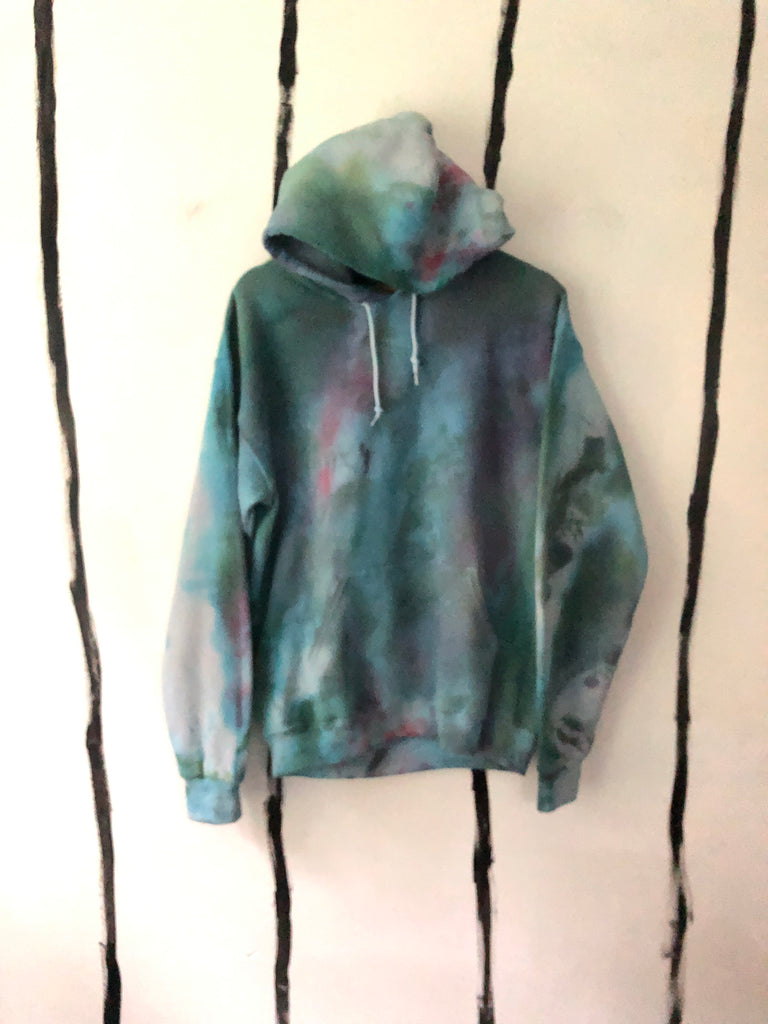 organic fabric dyed hoodie made with sustainable materials
