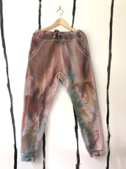 natural tie dye joggers