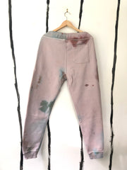 tie dye fabric jogger pants