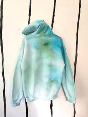 eco friendly hand dyed hoodie