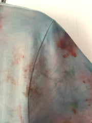 natural tie dye t-shirt with organic dye