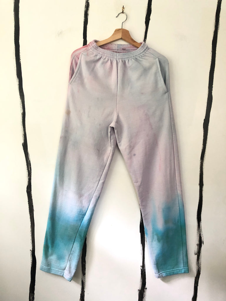 essentials sweatpants made with organic fabric dye