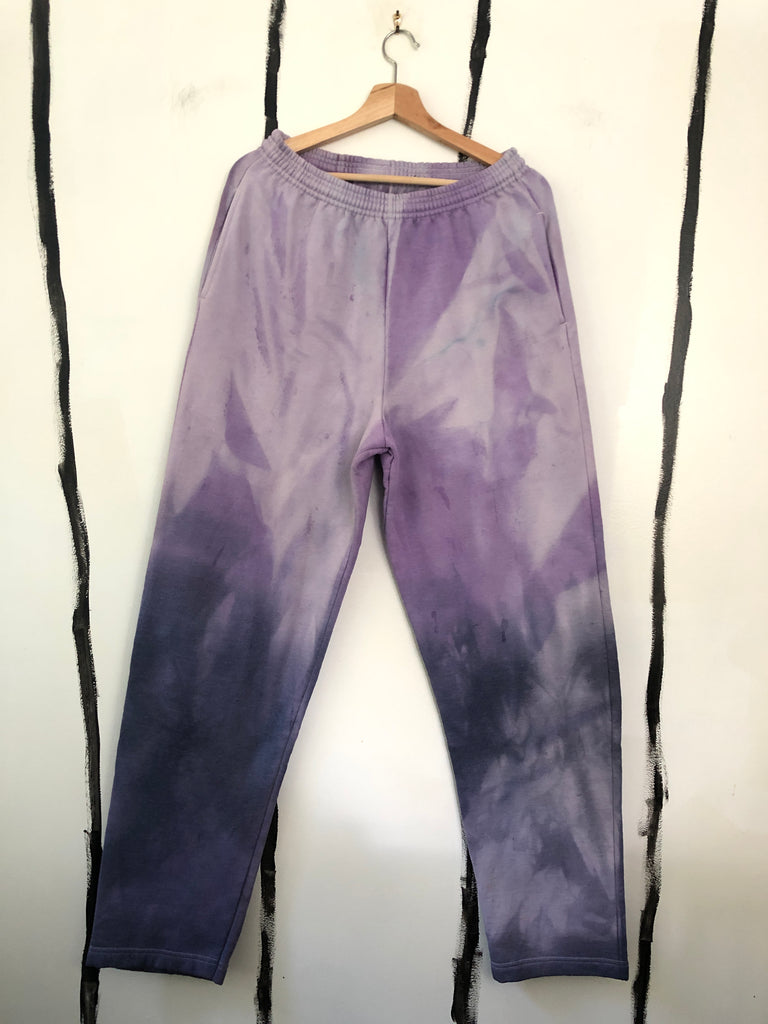 organic fabric dyed sweatpants
